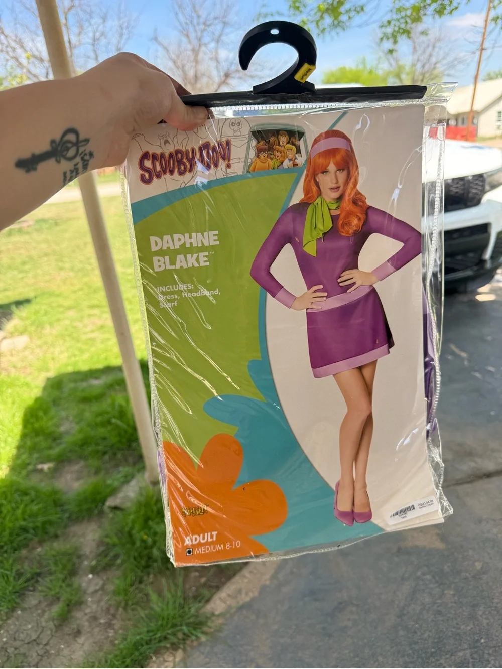 Daphne Blake Adult Costume - Purple